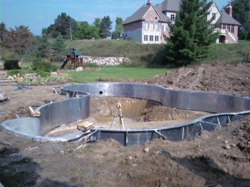 Clarkston, Mi Swimming Pool Construction